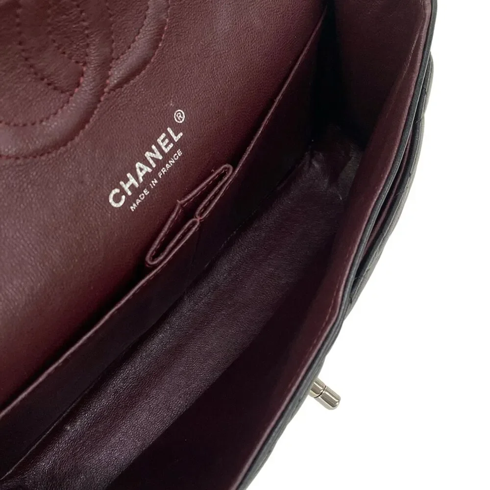 Chanel Double Flap Matelasse Shoulder Bag A01112